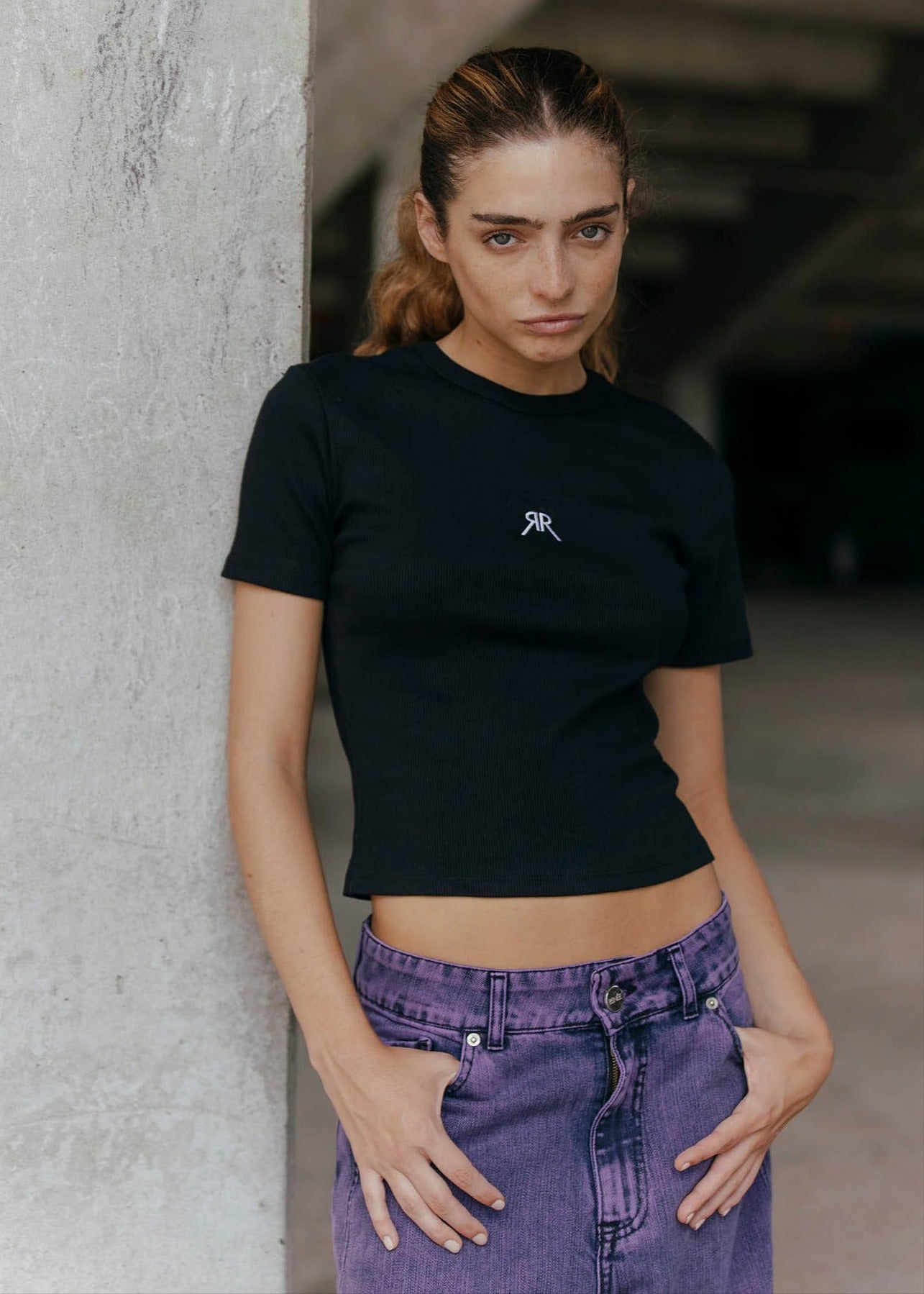 REMERA XENIA - BLACK