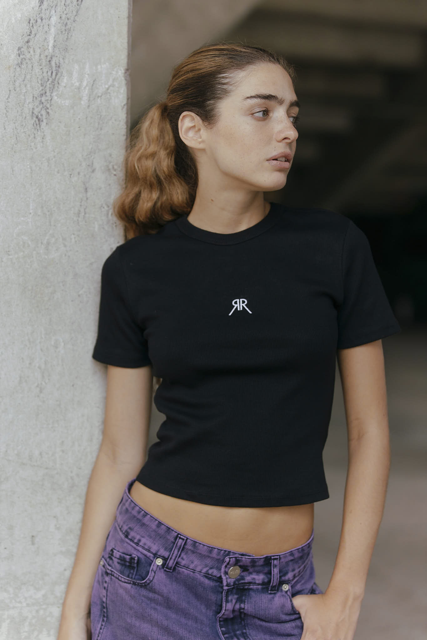 REMERA XENIA - BLACK