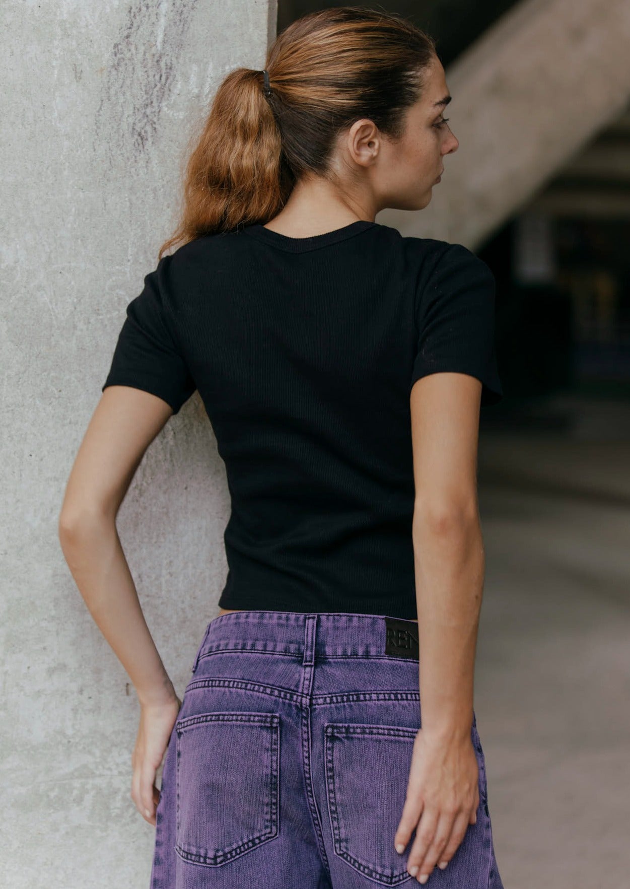 REMERA XENIA - BLACK