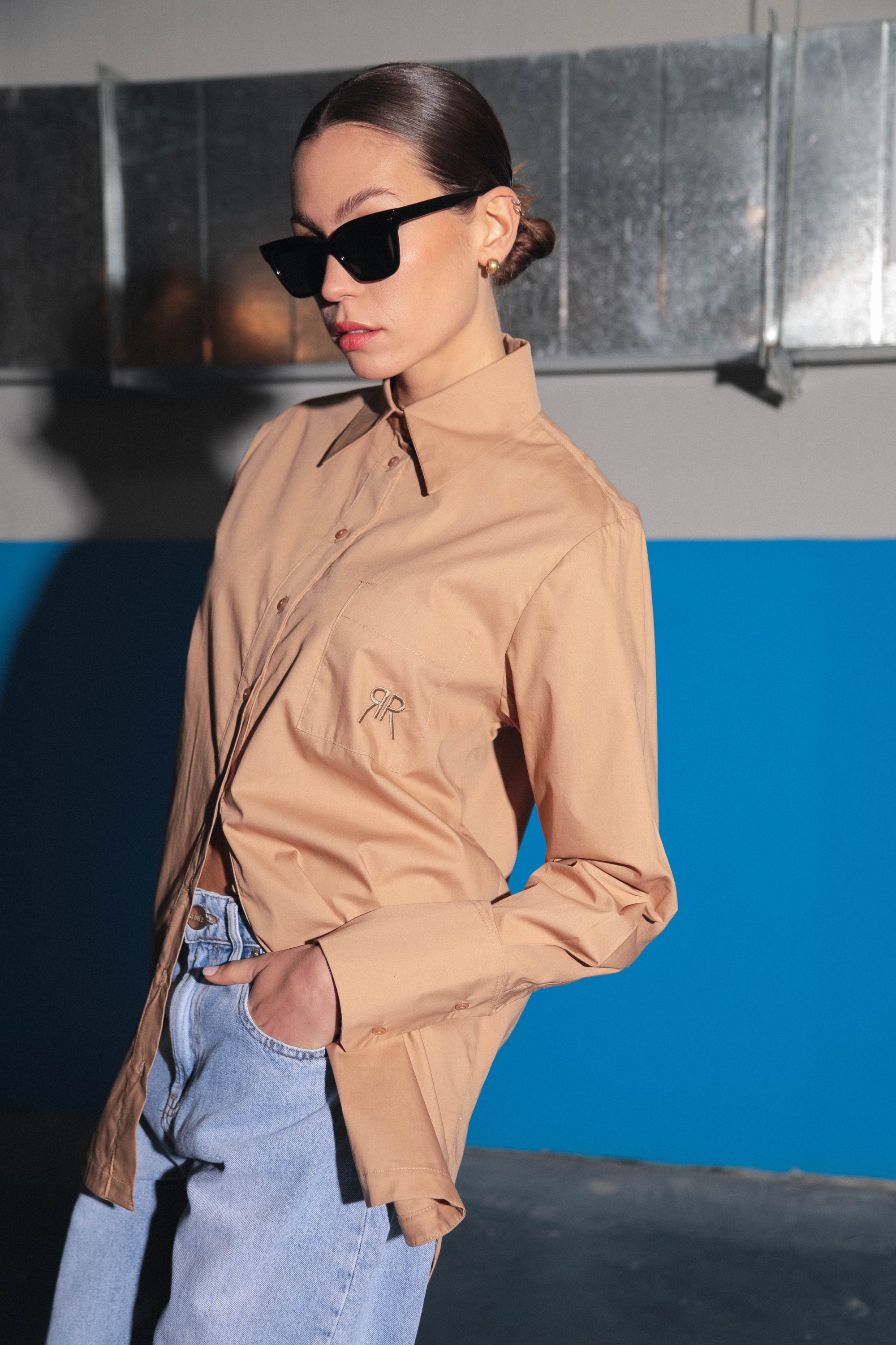 HENDRIX SHIRT - CAMEL