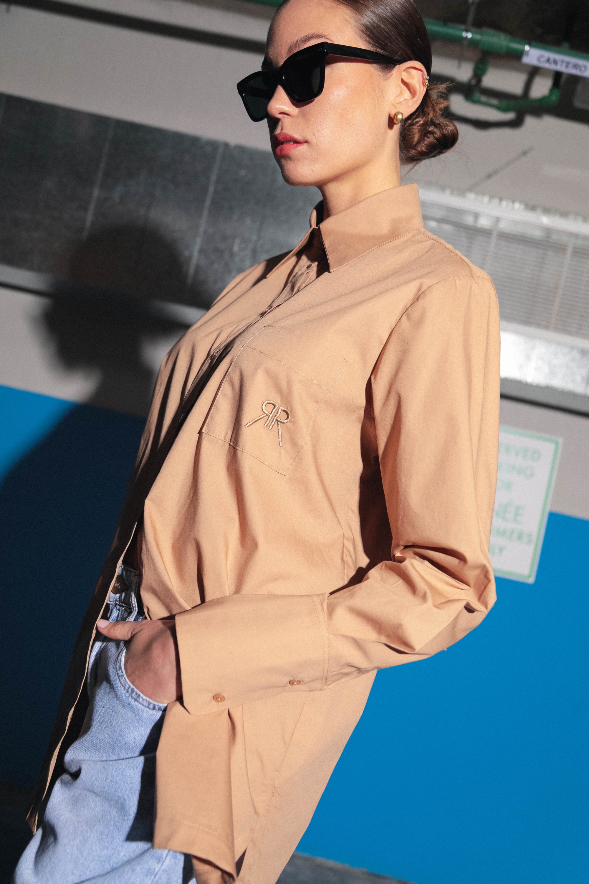 HENDRIX SHIRT - CAMEL