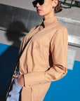 HENDRIX SHIRT - CAMEL