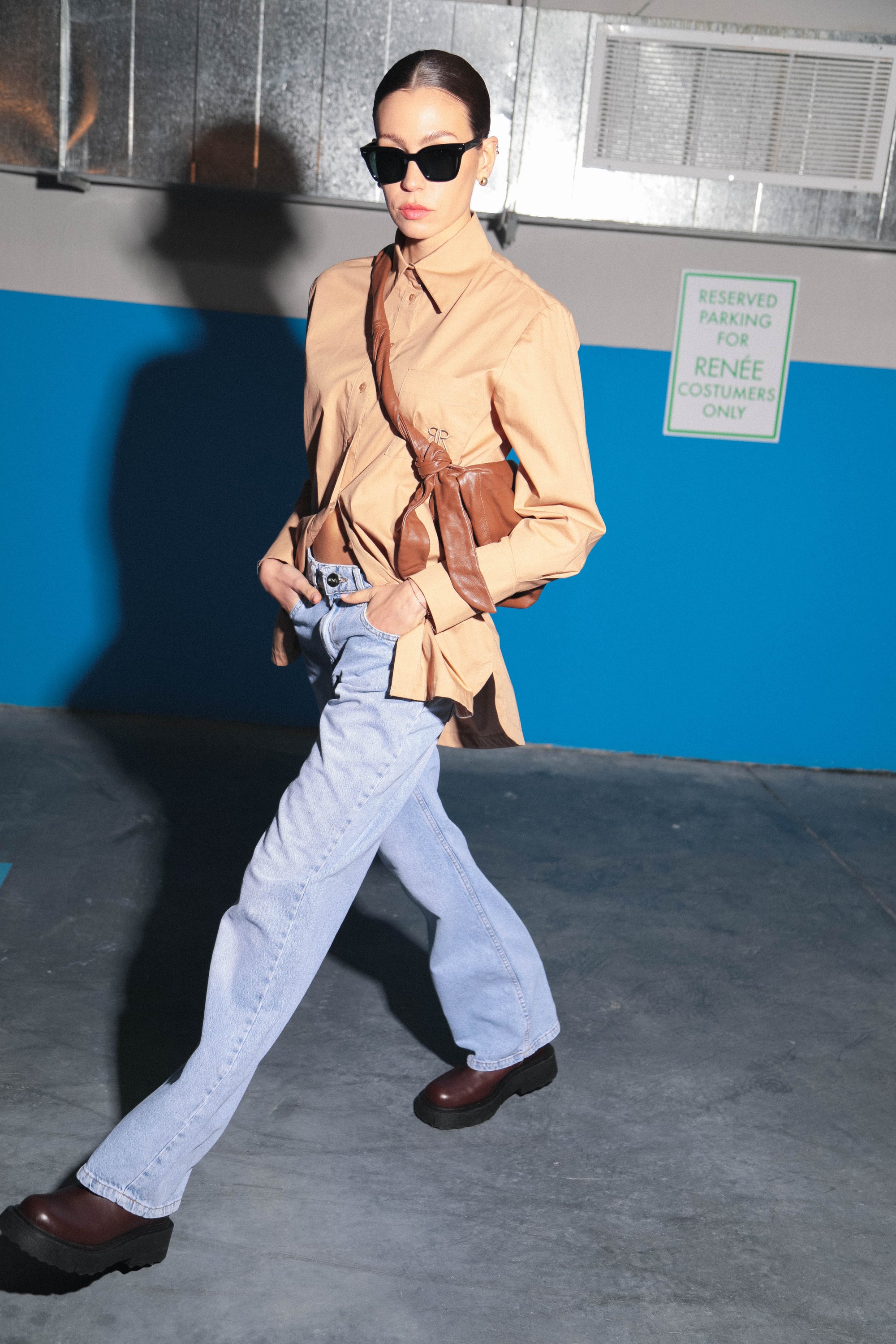 HENDRIX SHIRT - CAMEL
