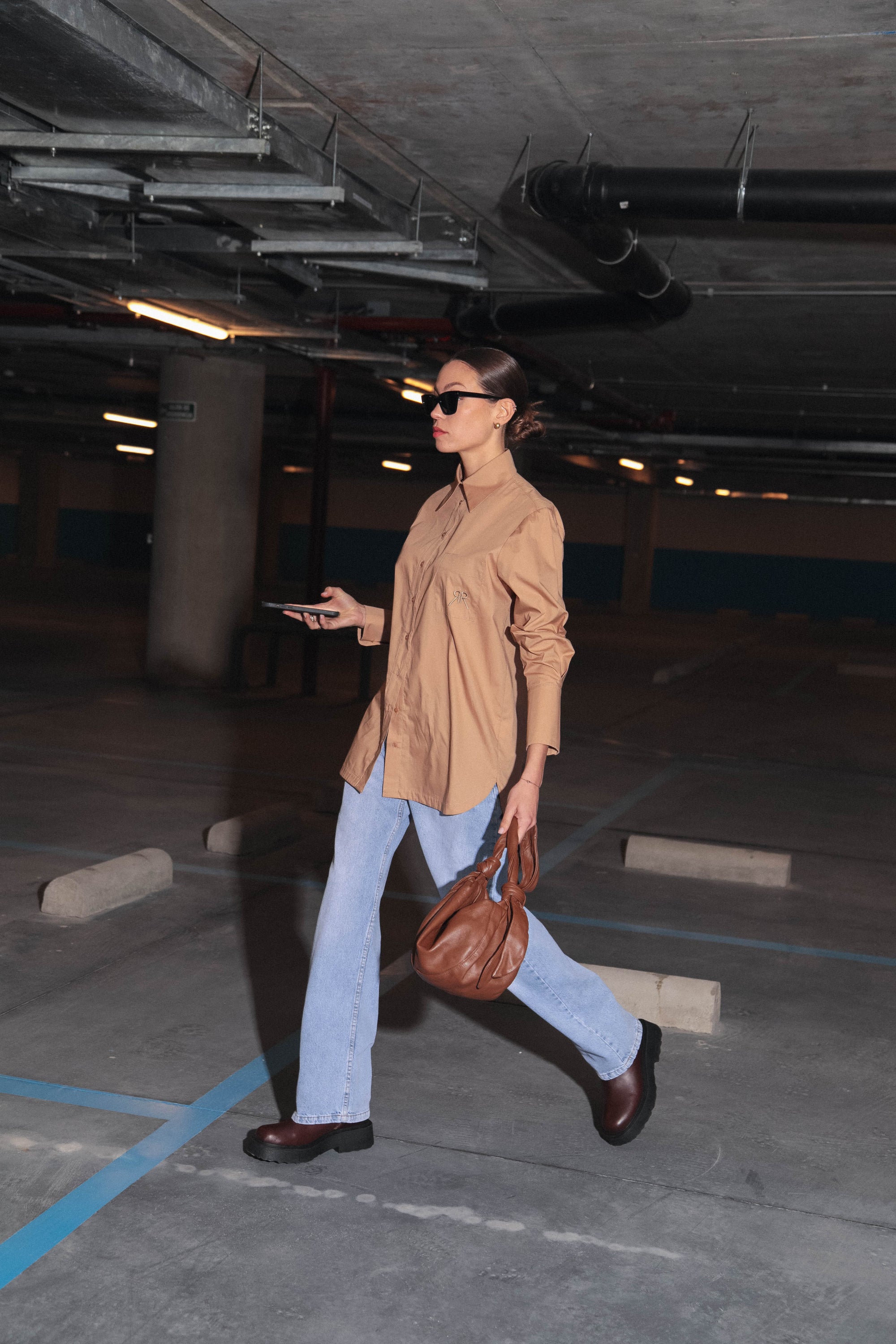 HENDRIX SHIRT - CAMEL