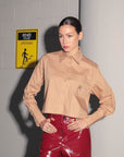MIRÓ SHIRT - CAMEL