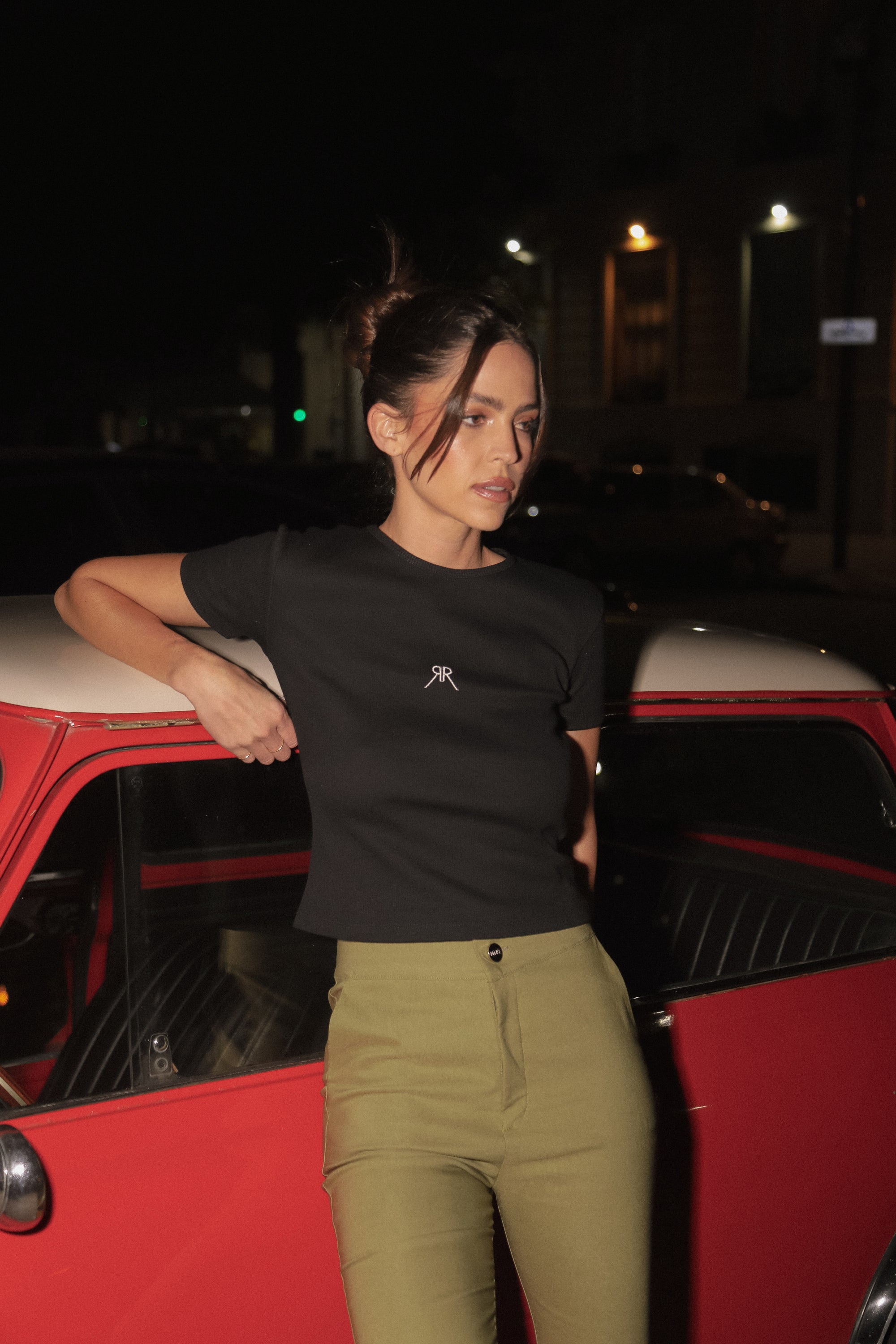 REMERA XENIA - BLACK