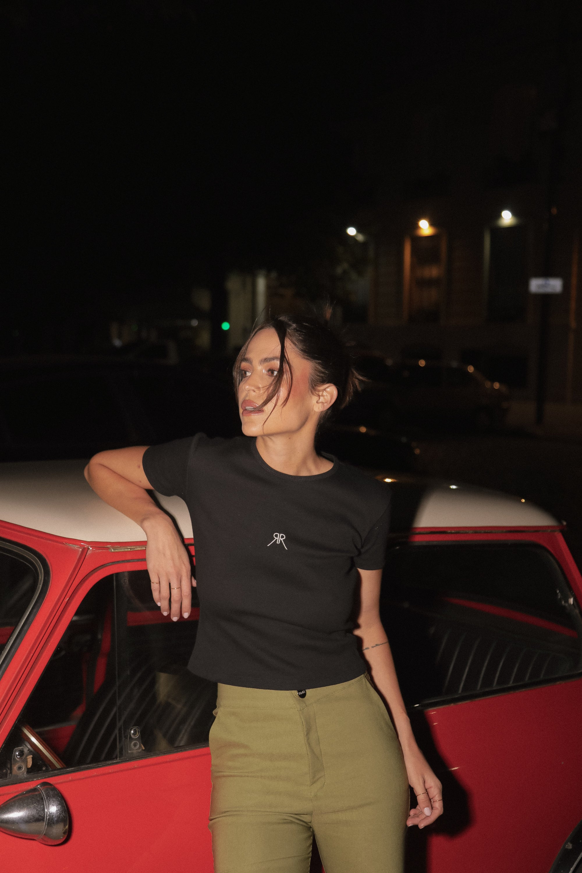 REMERA XENIA - BLACK