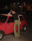 PLAIN NICKY PANTS - ARMY
