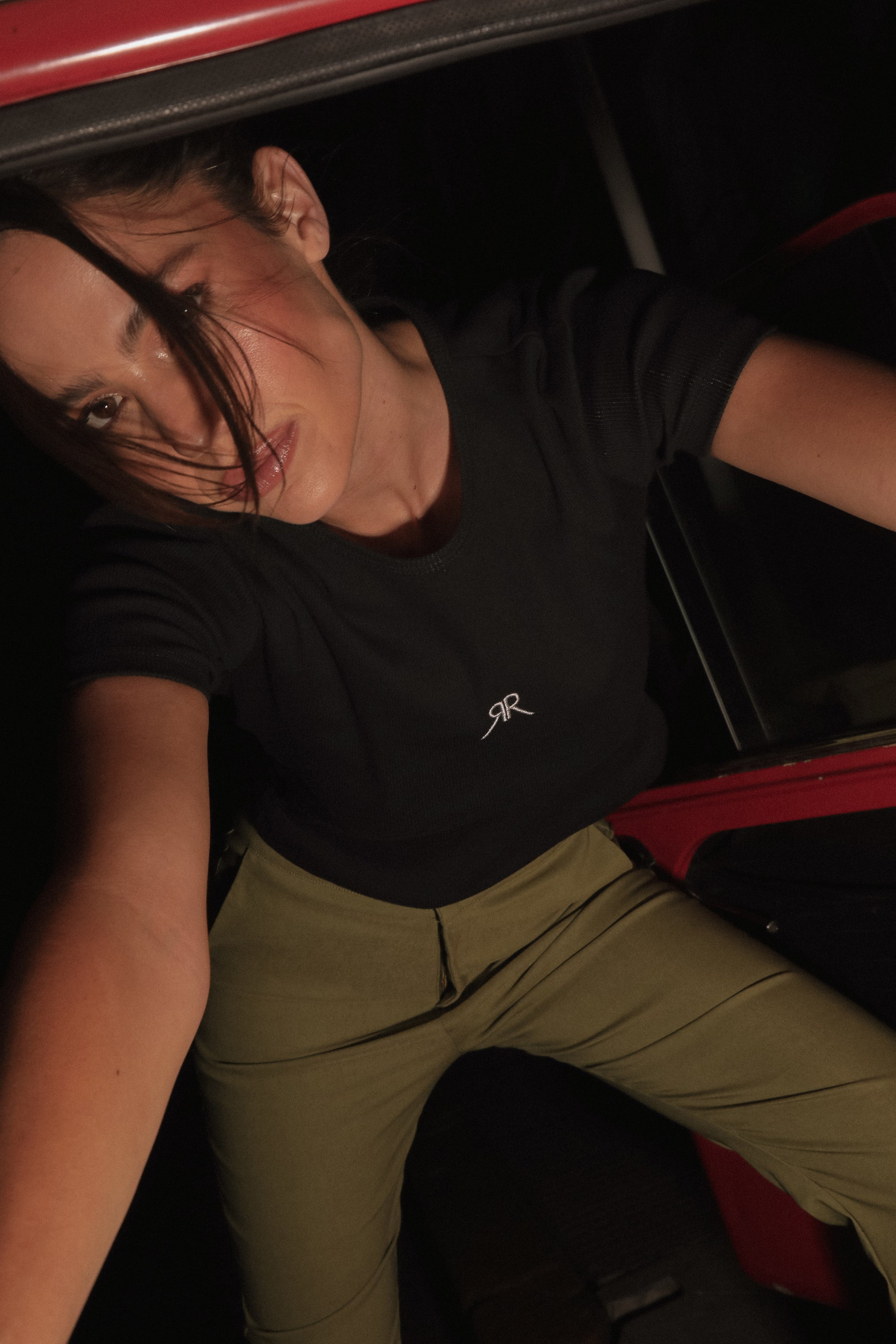 REMERA XENIA - BLACK