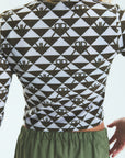 POLERA TINI MONOGRAM - GREEN