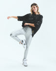 ARCHIVO - PANTALÓN MEGHAN METALLIC - SILVER