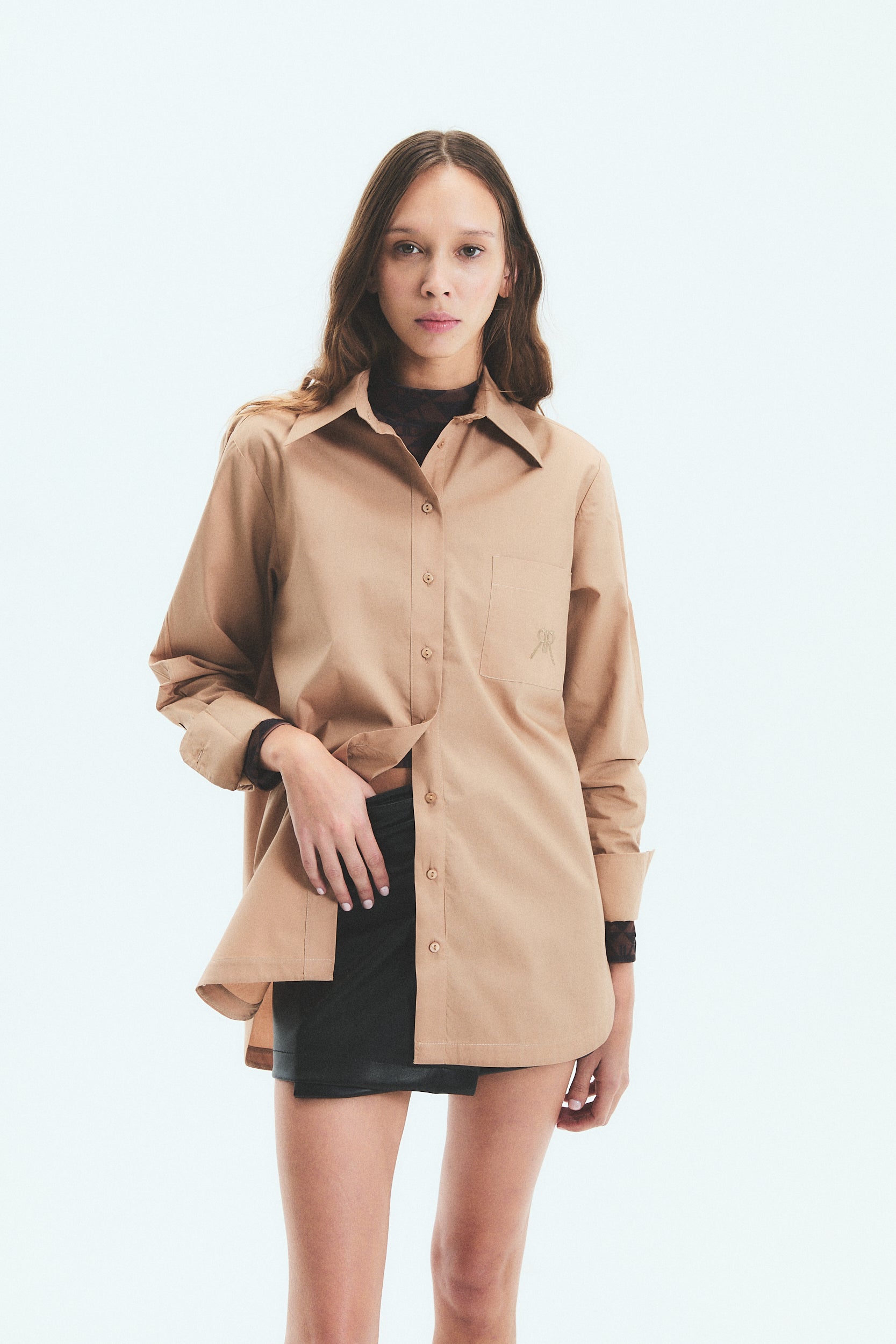 HENDRIX SHIRT - CAMEL
