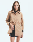 HENDRIX SHIRT - CAMEL