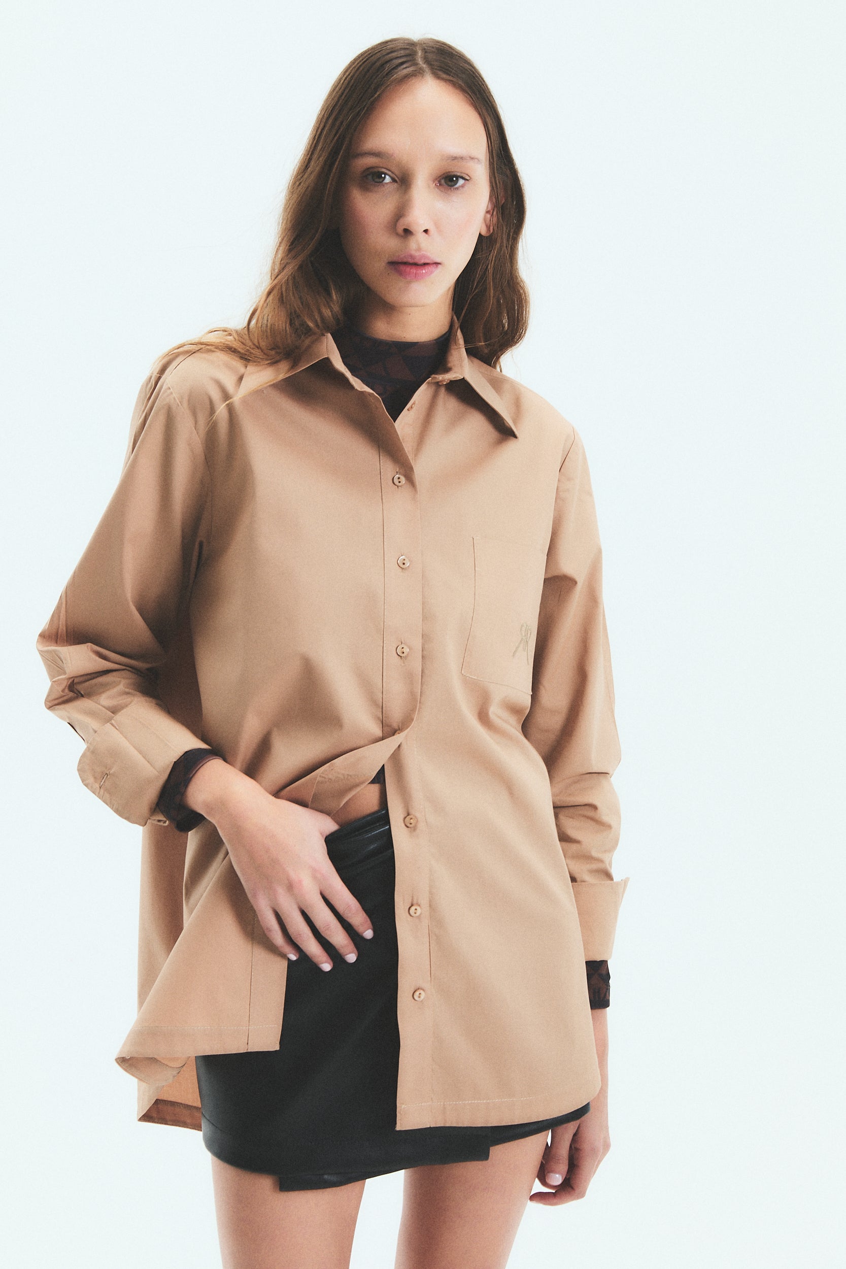 HENDRIX SHIRT - CAMEL