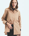 HENDRIX SHIRT - CAMEL