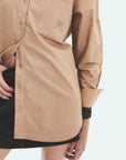 HENDRIX SHIRT - CAMEL