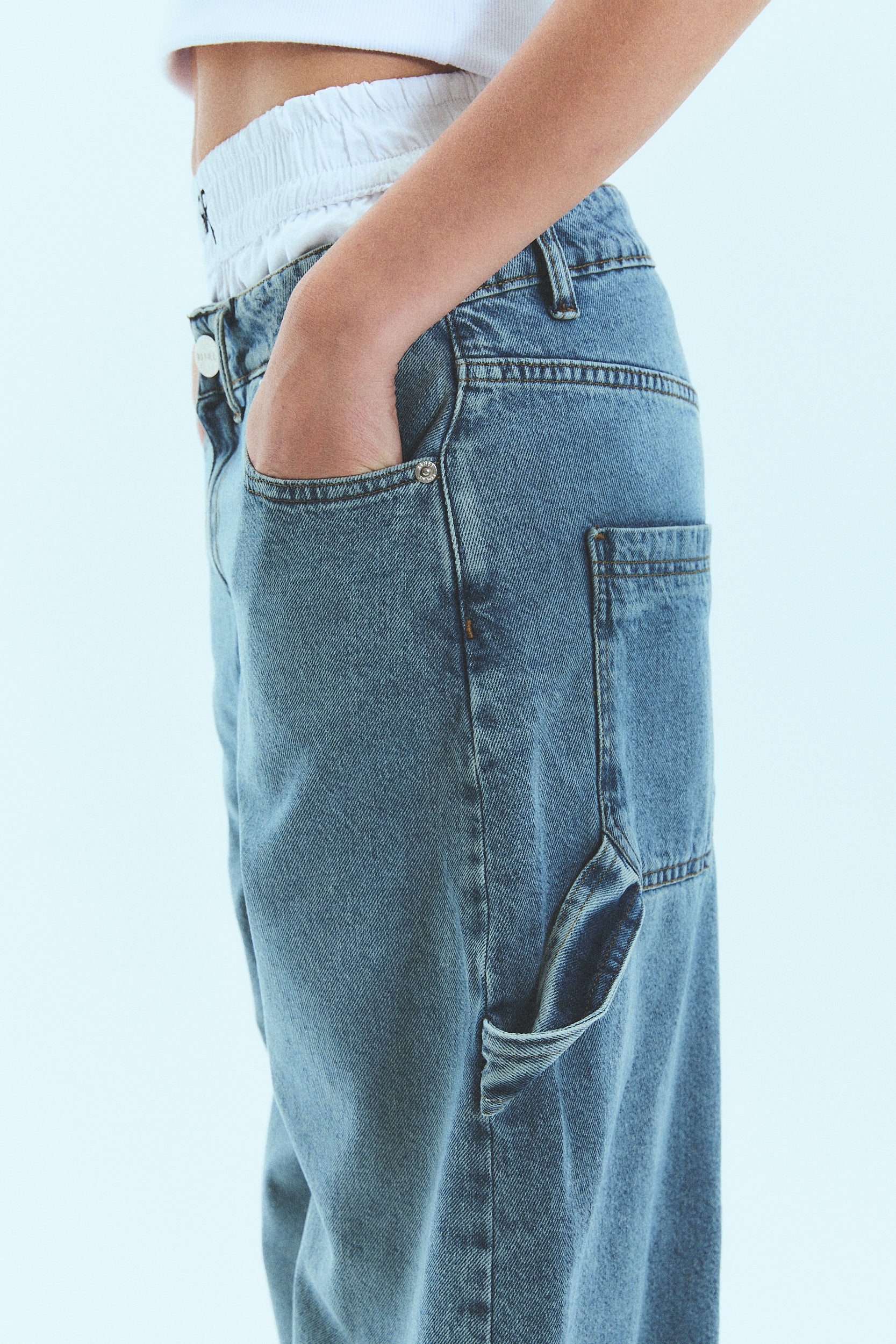 JEAN N°12 - THE BAGGY LIGHT BLUE