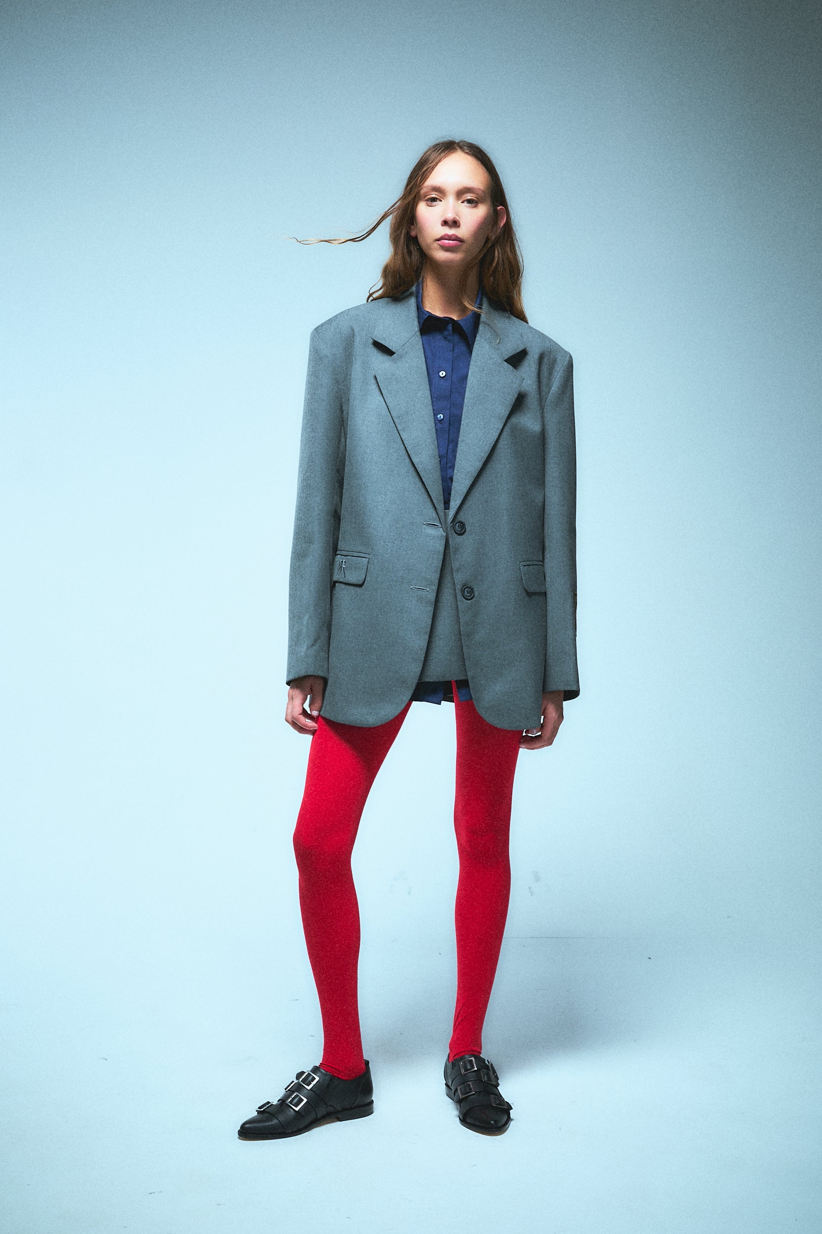 FALDA NIKKO - GREY