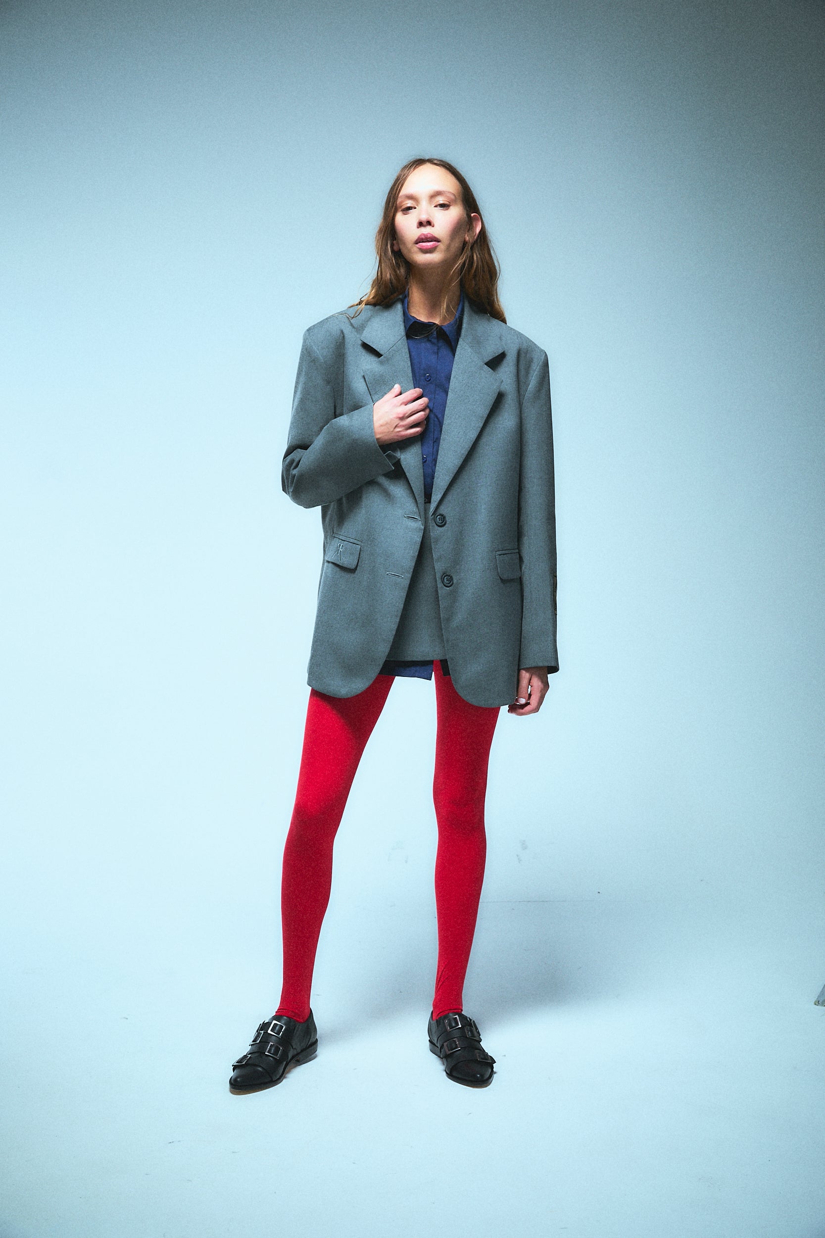 FALDA NIKKO - GREY