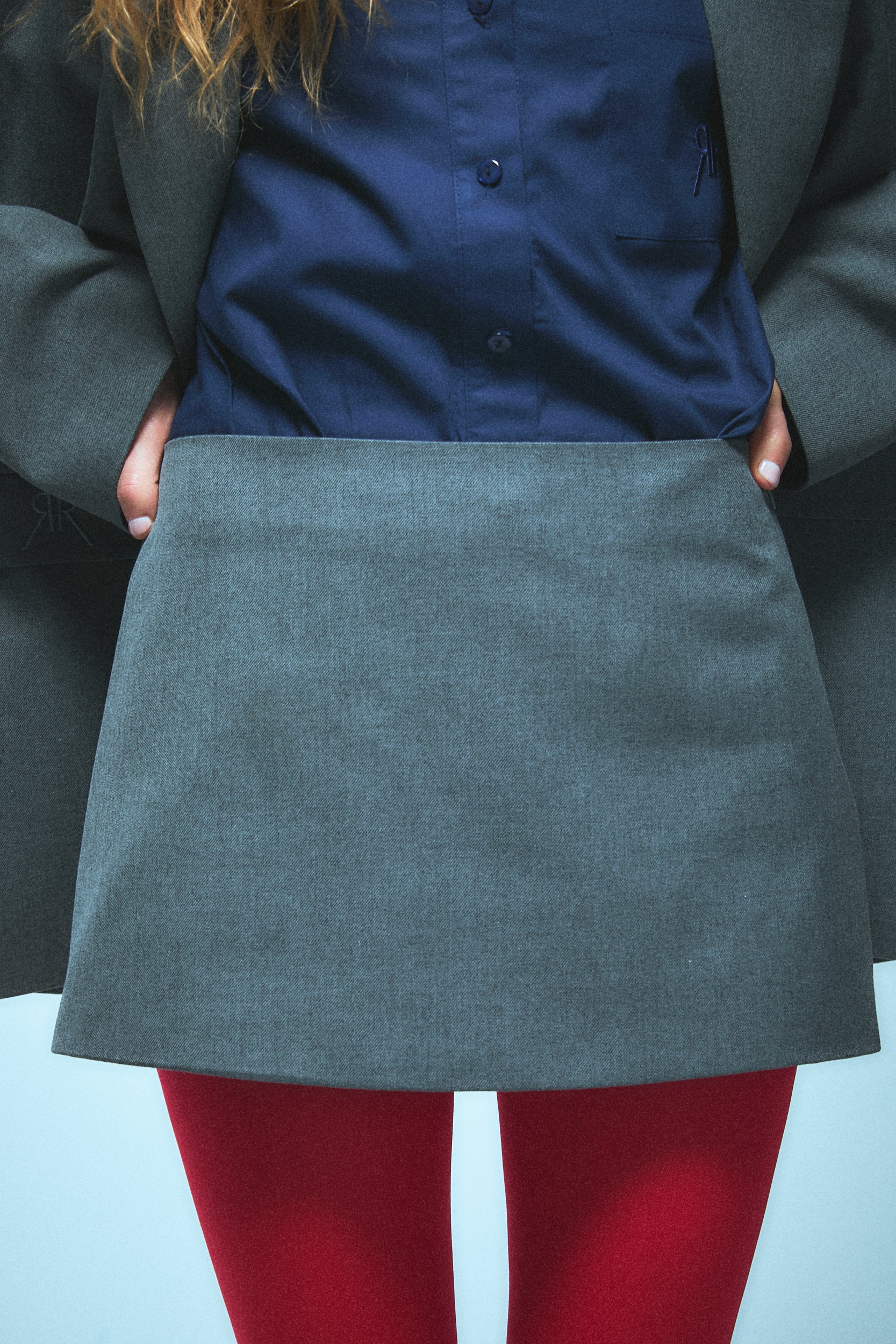 FALDA NIKKO - GREY