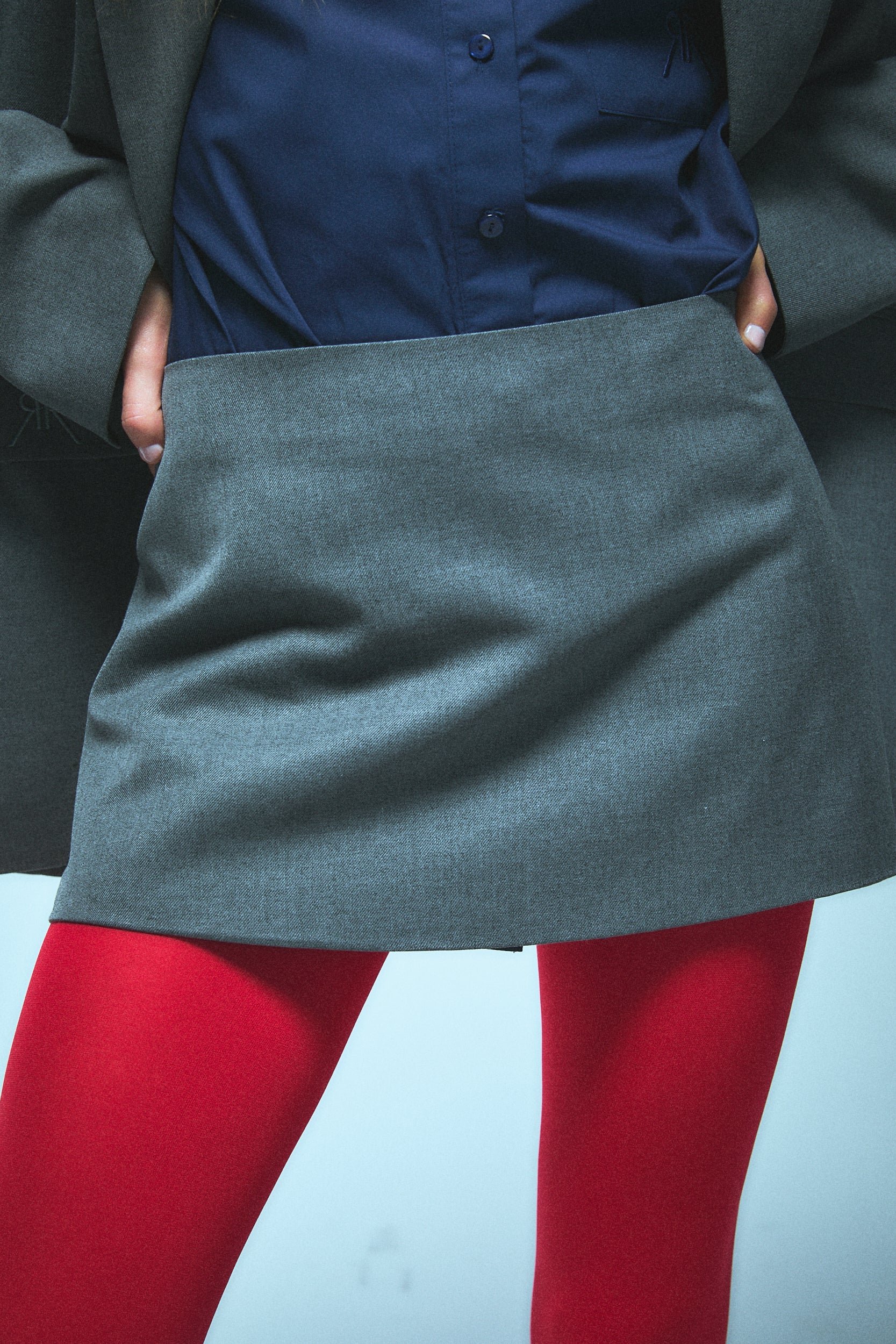 FALDA NIKKO - GREY