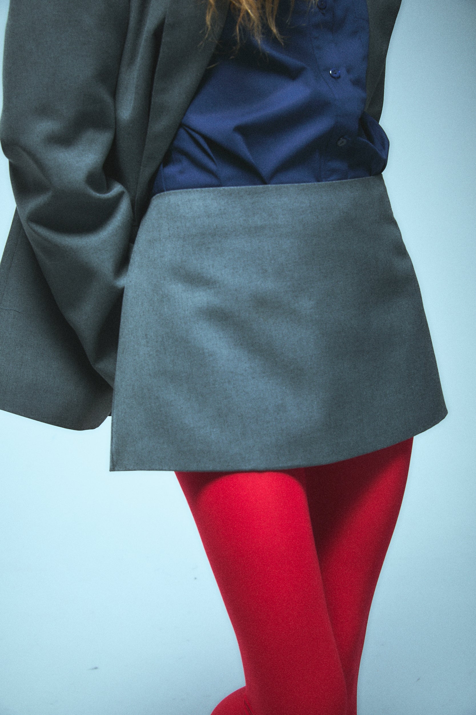 FALDA NIKKO - GREY