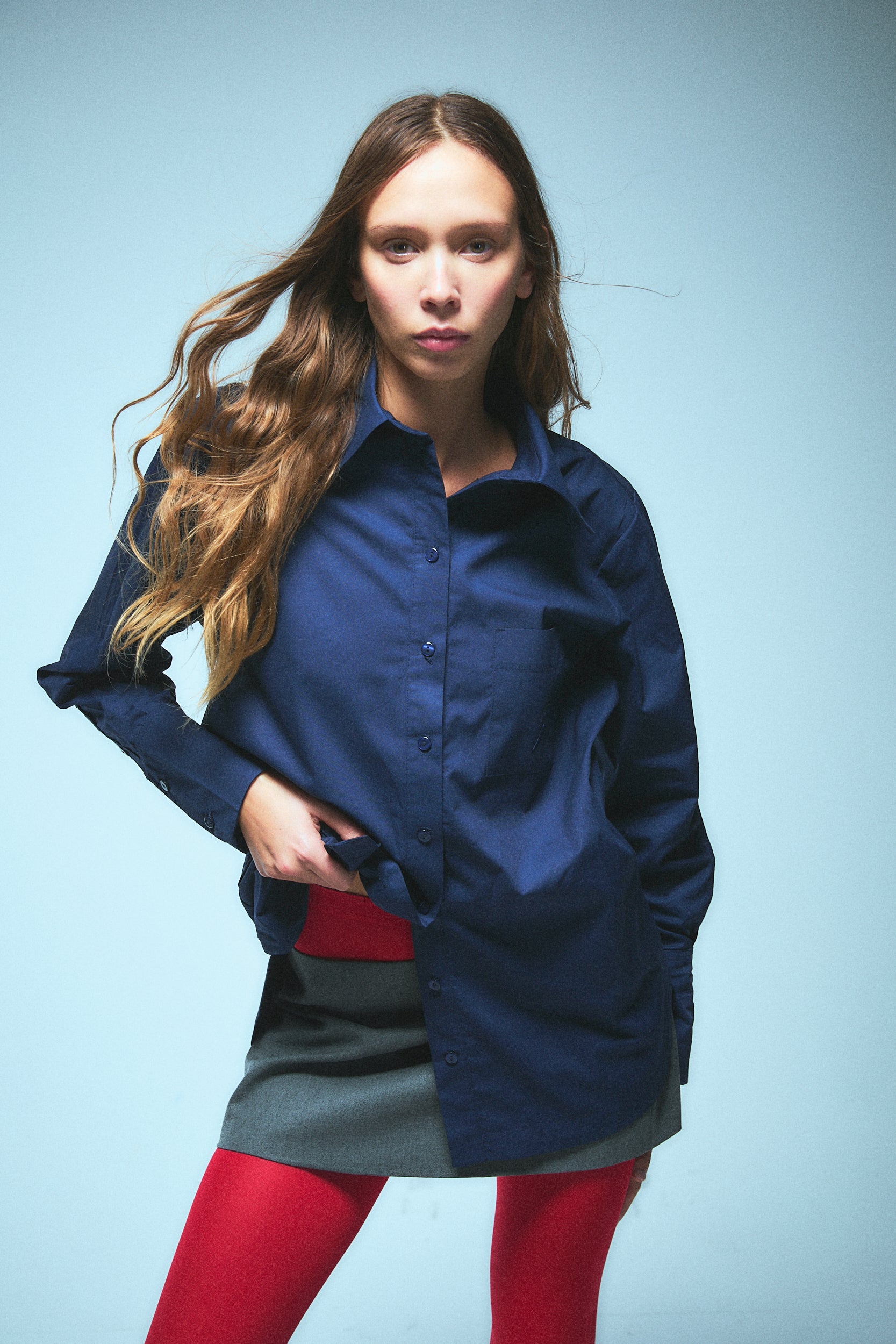FALDA NIKKO - GREY