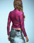 POLERA TINI FUEGO - CEREZA