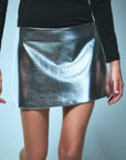 FALDA BARDOT - SILVER
