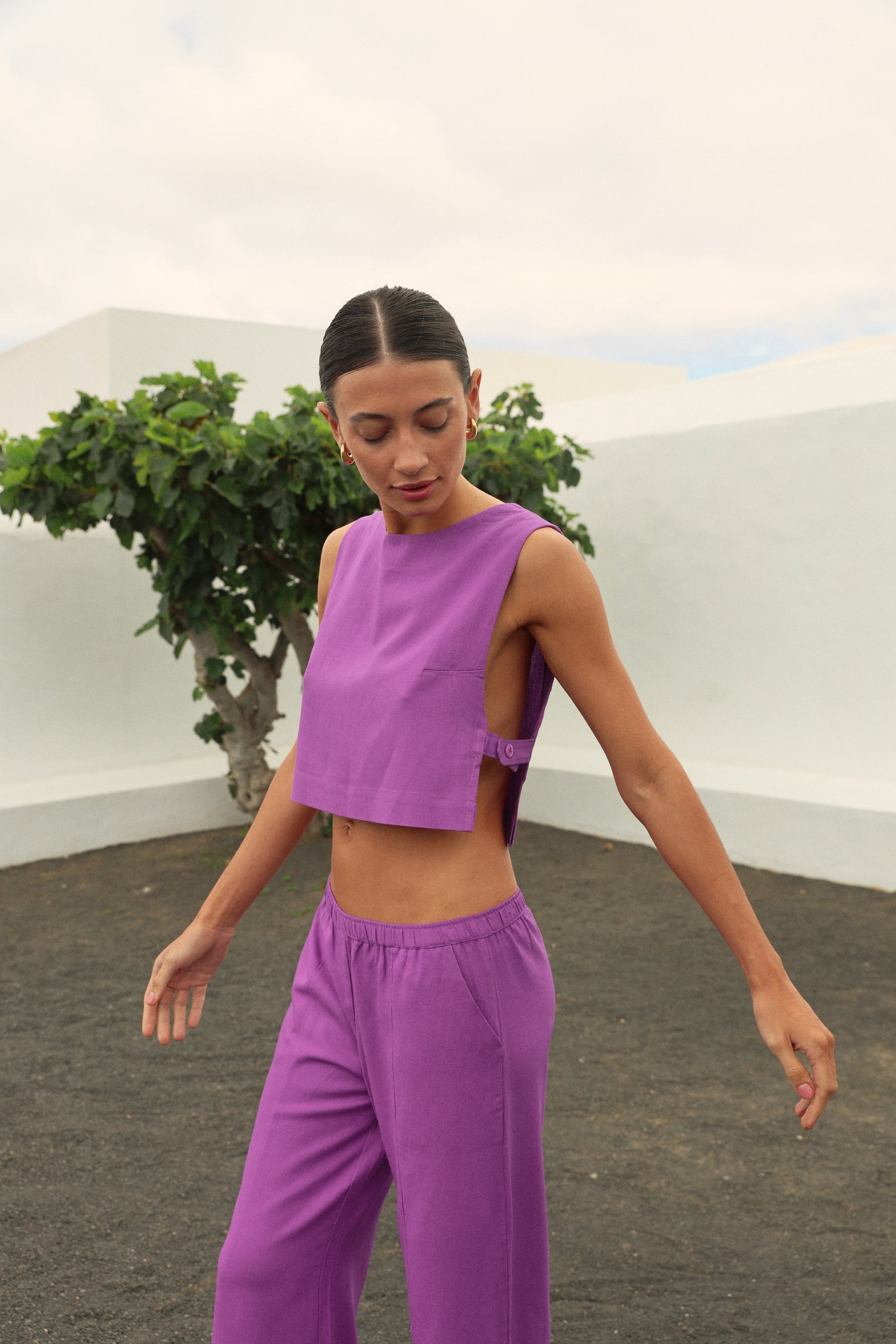 TOP SUDESTADA - VIOLET