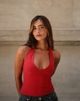 TOP ASTRID - RED
