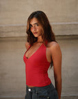 TOP ASTRID - RED