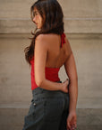TOP ASTRID - RED