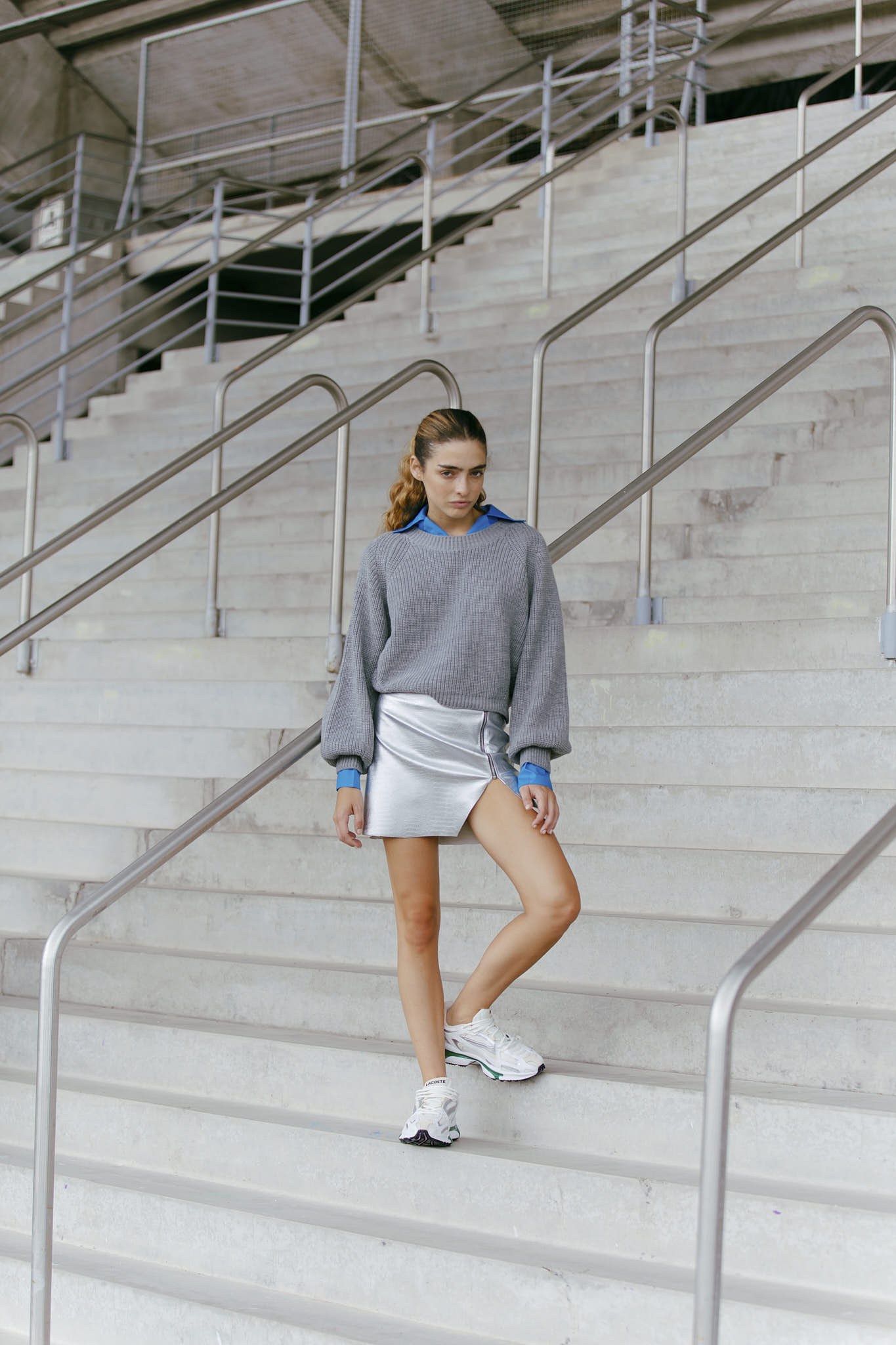 FALDA MAXIUM - SILVER