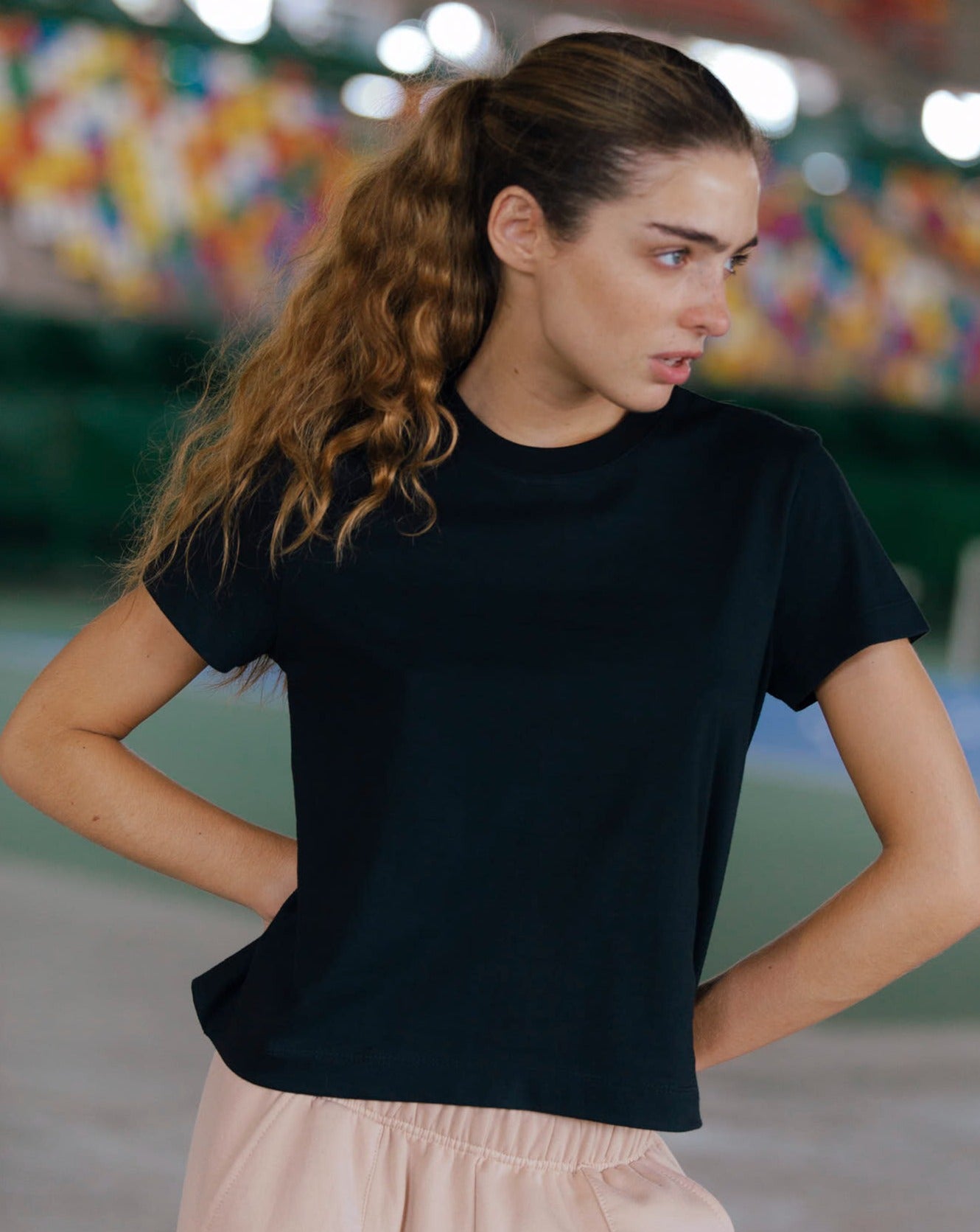 REMERA ESMERALDA - BLACK