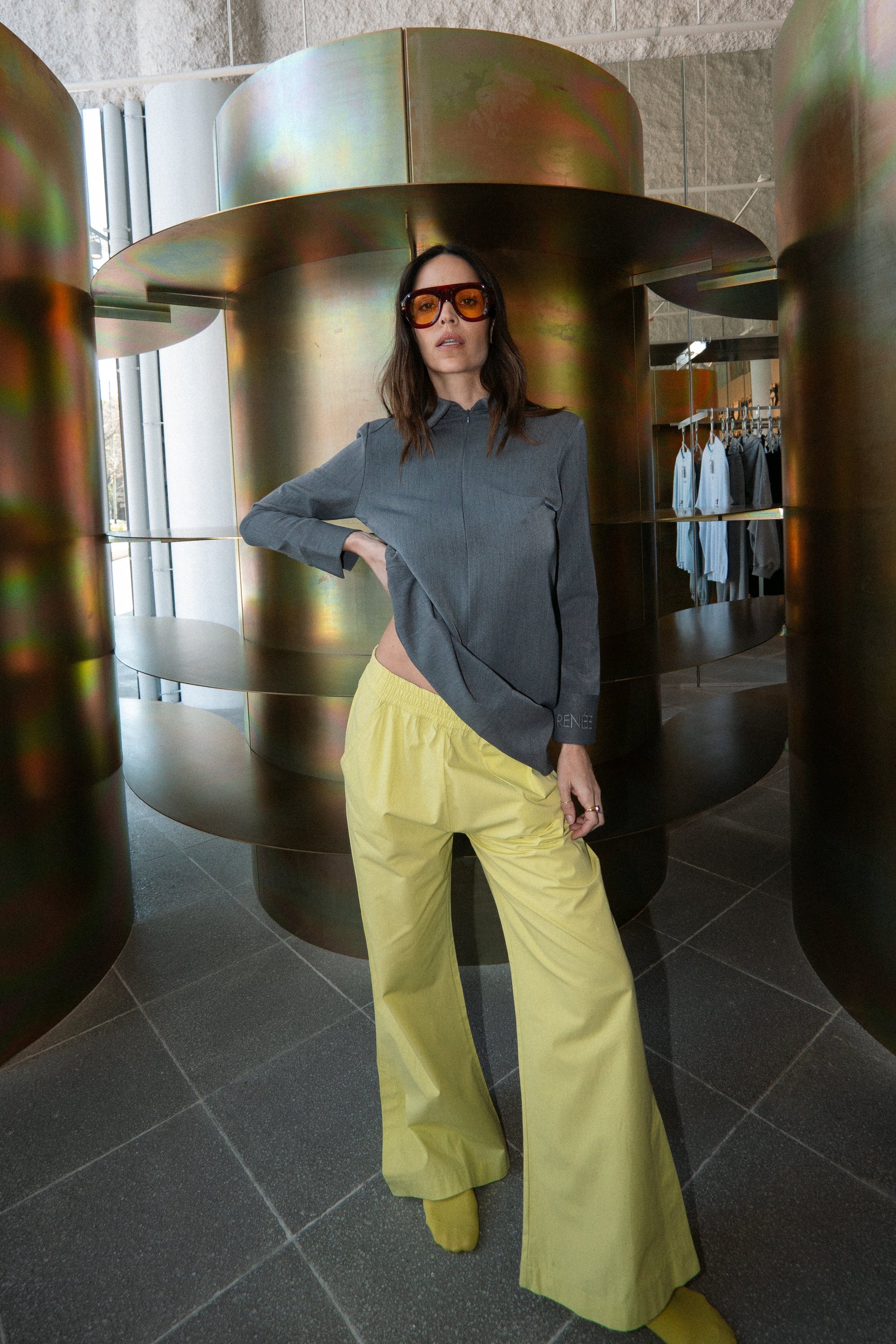JACKIE PANTS - LIME