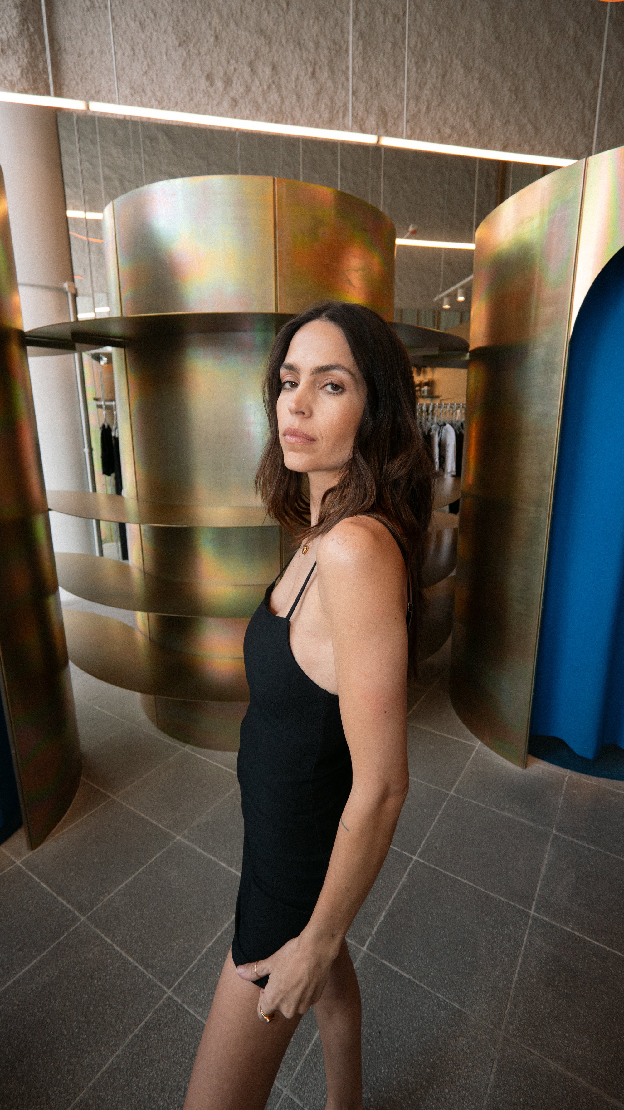FORMENTERA DRESS - BLACK