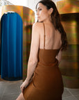 FORMENTERA DRESS - CAMEL