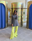 JACKIE PANTS - LIME