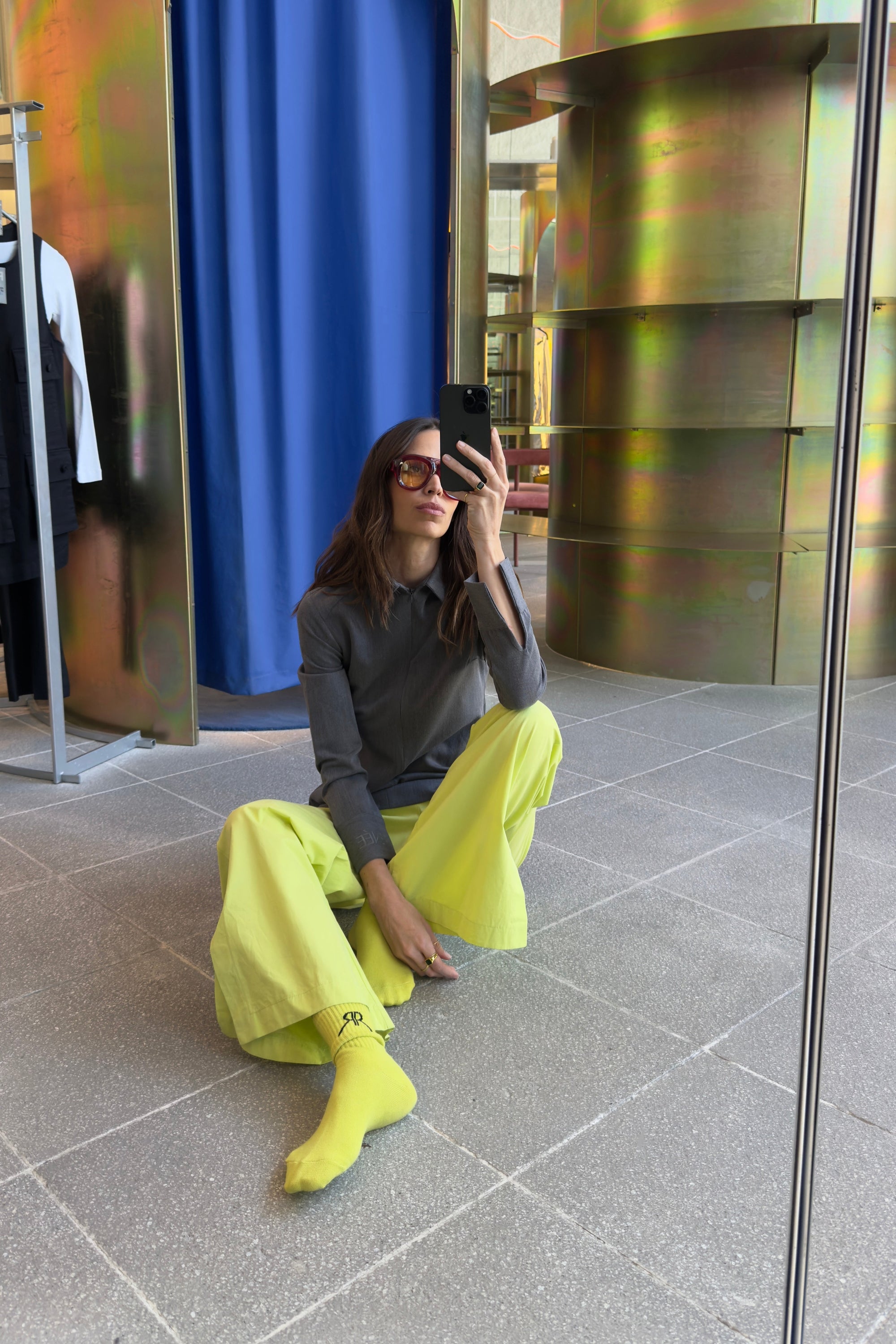 JACKIE PANTS - LIME