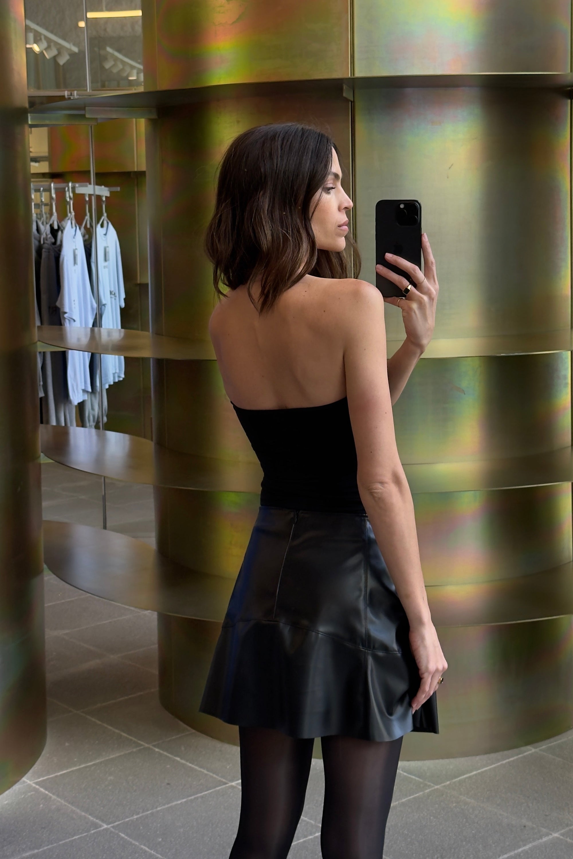 FALDA ATENAS - BLACK