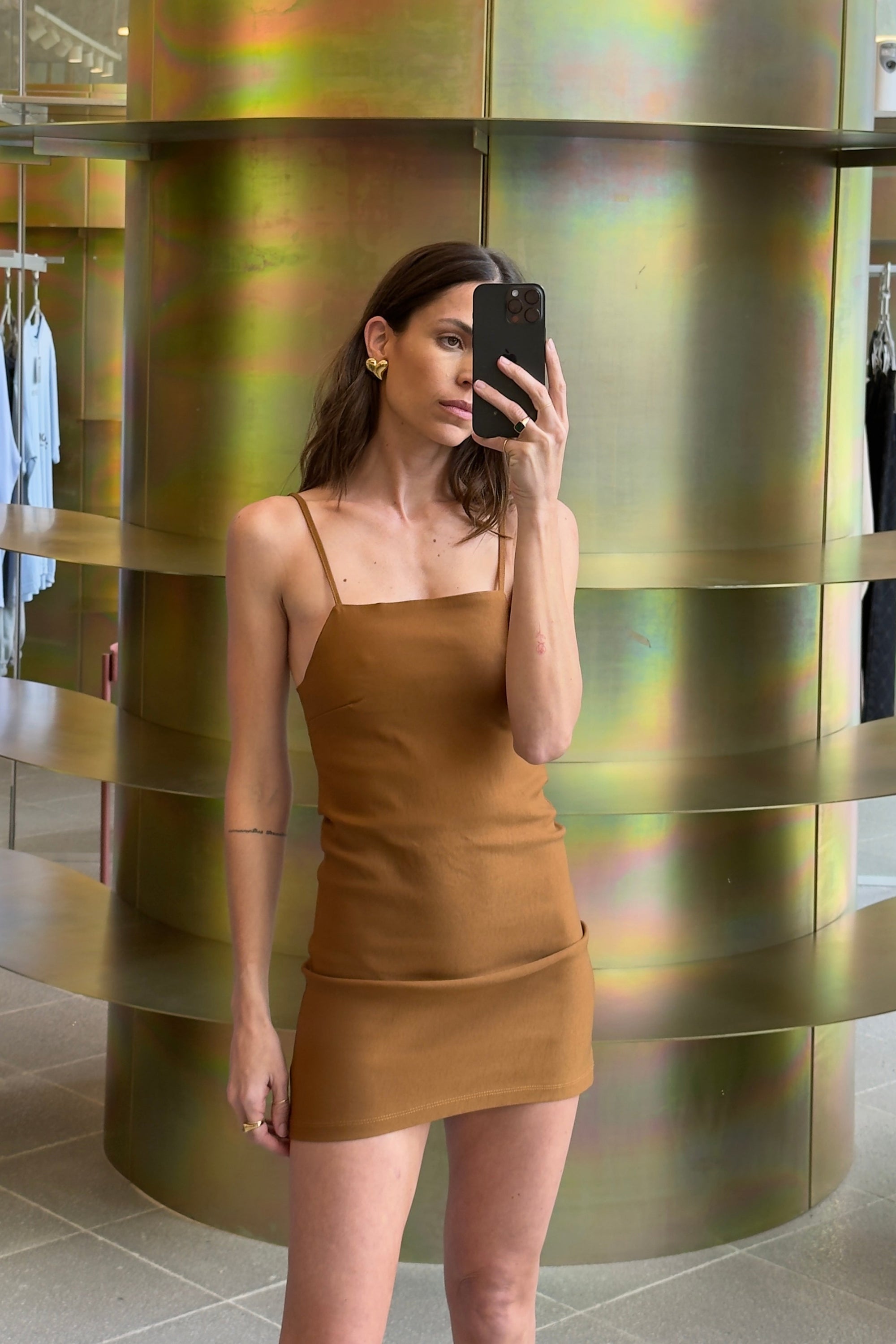 VESTIDO FORMENTERA - CAMEL