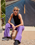 JACKIE TROUSERS - VIOLET