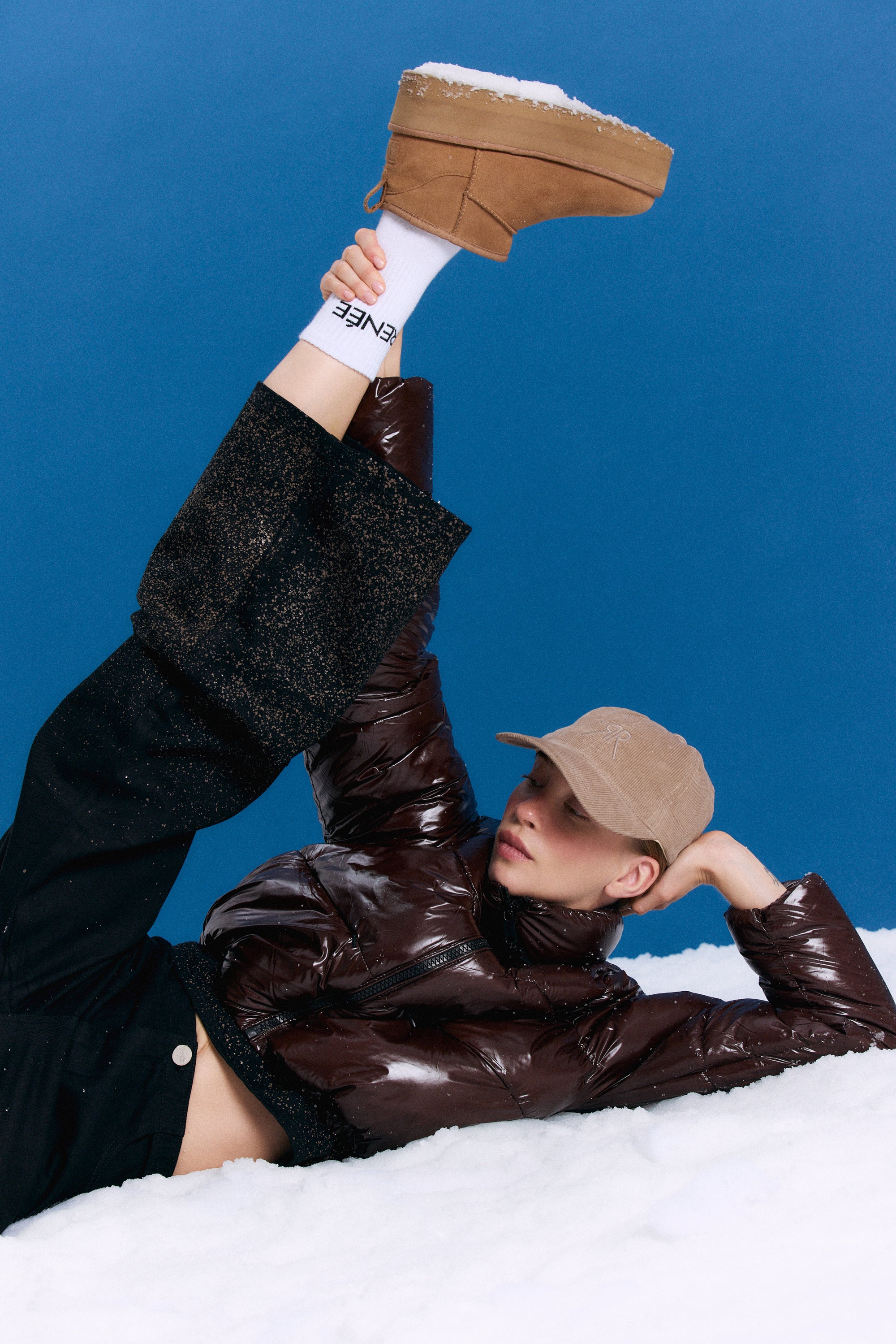 CAMPERA NOCTILUCA - DARK BROWN