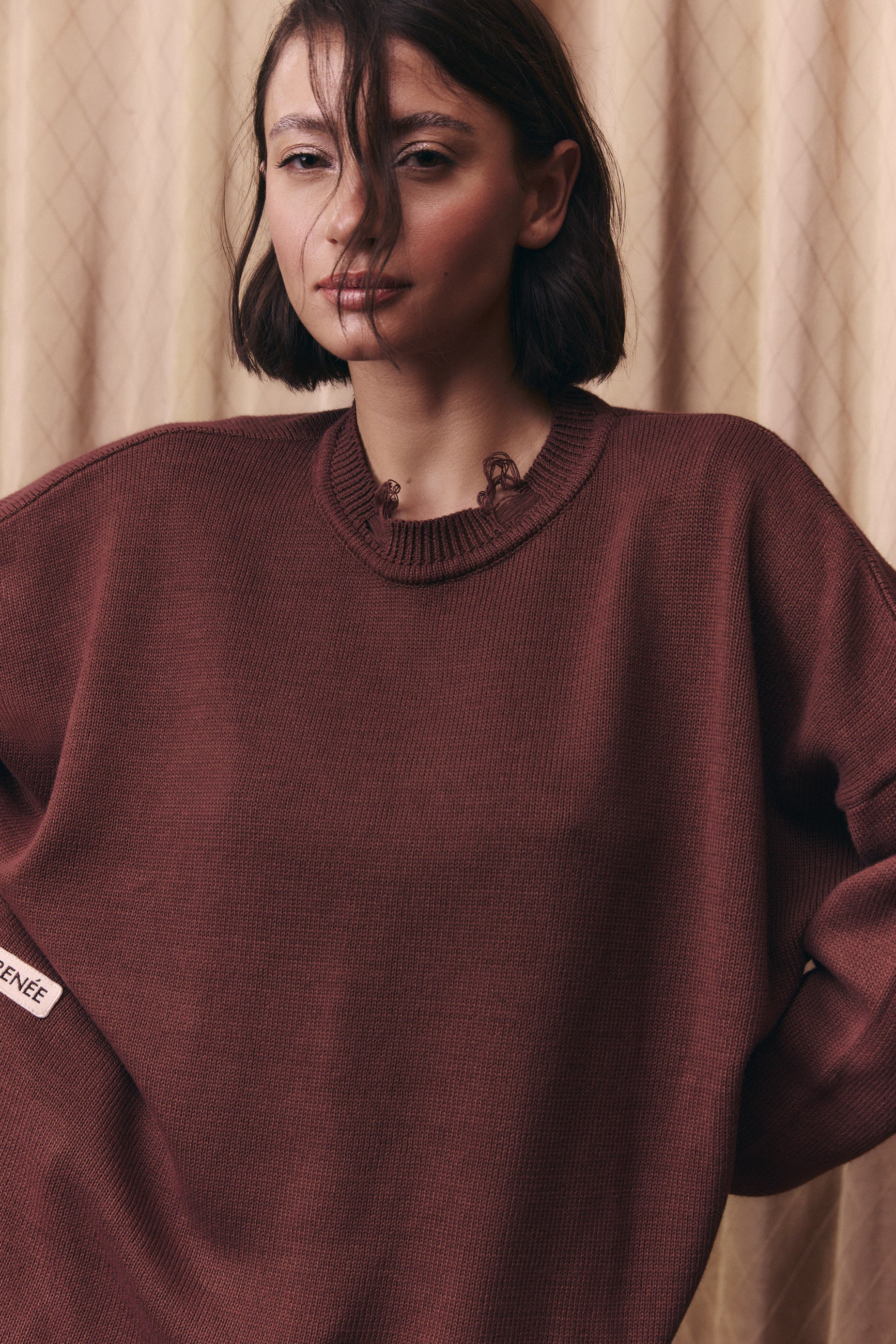 SWEATER OLÍMPICO - COFFEE