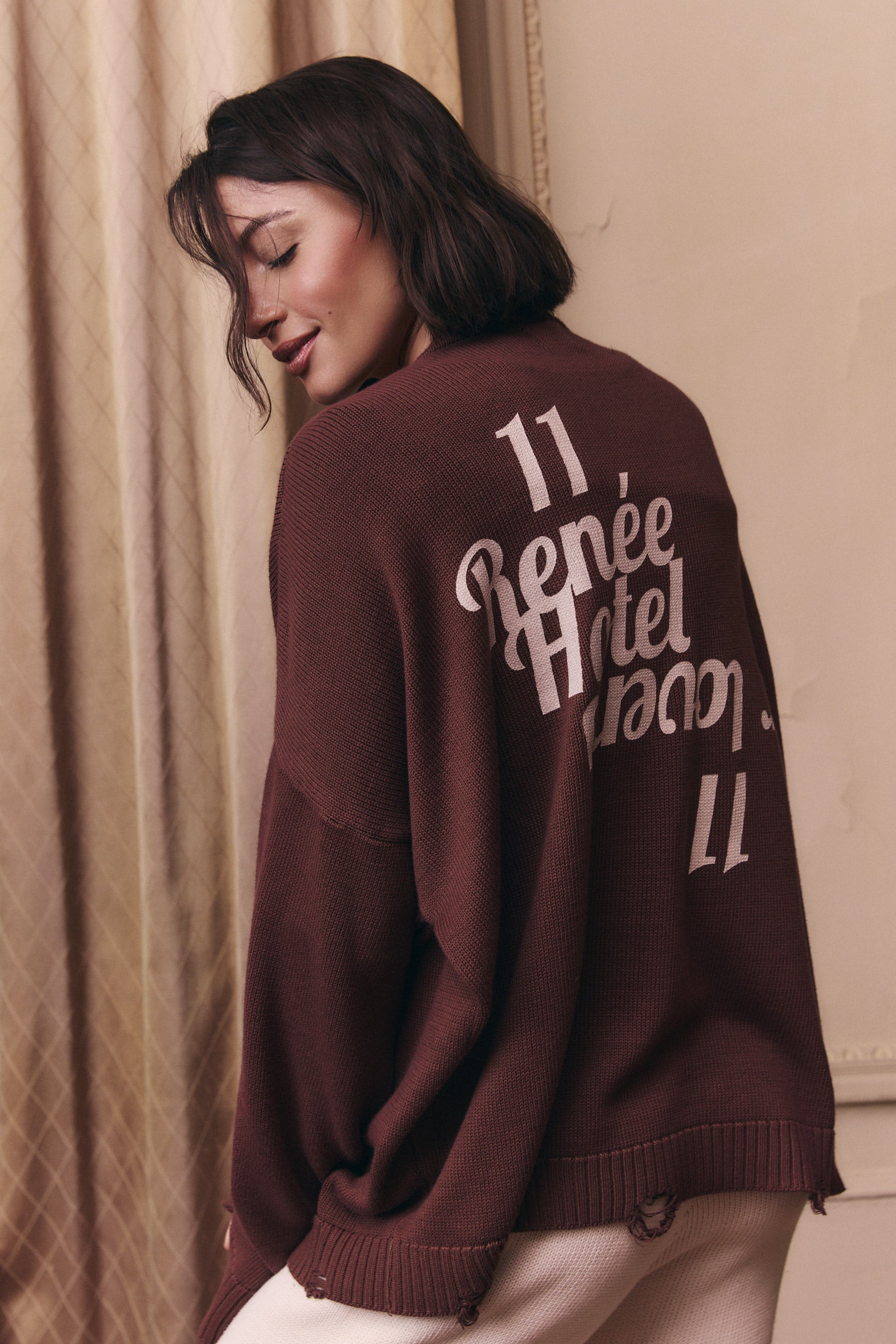 SWEATER OLÍMPICO - COFFEE
