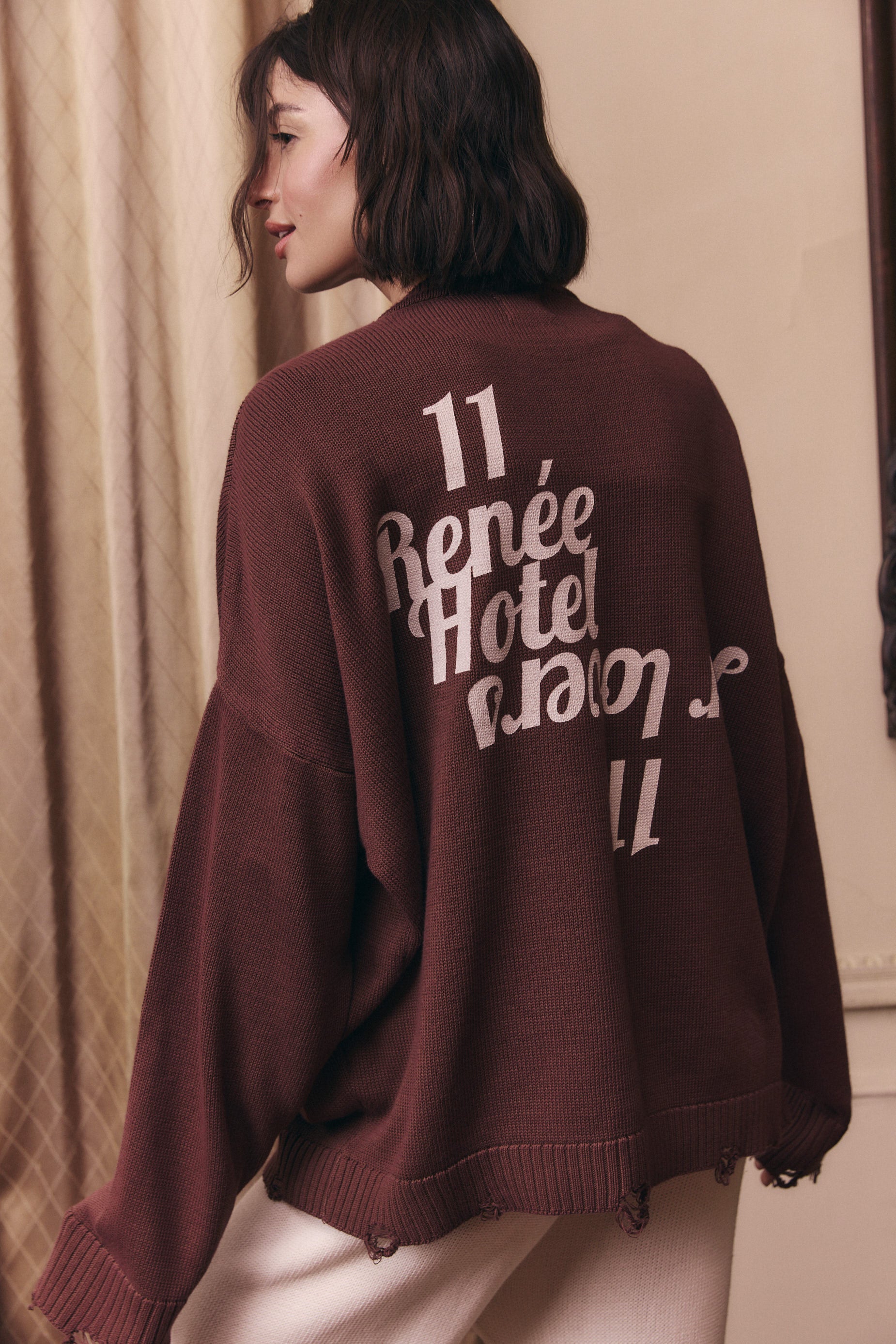 SWEATER OLÍMPICO - COFFEE