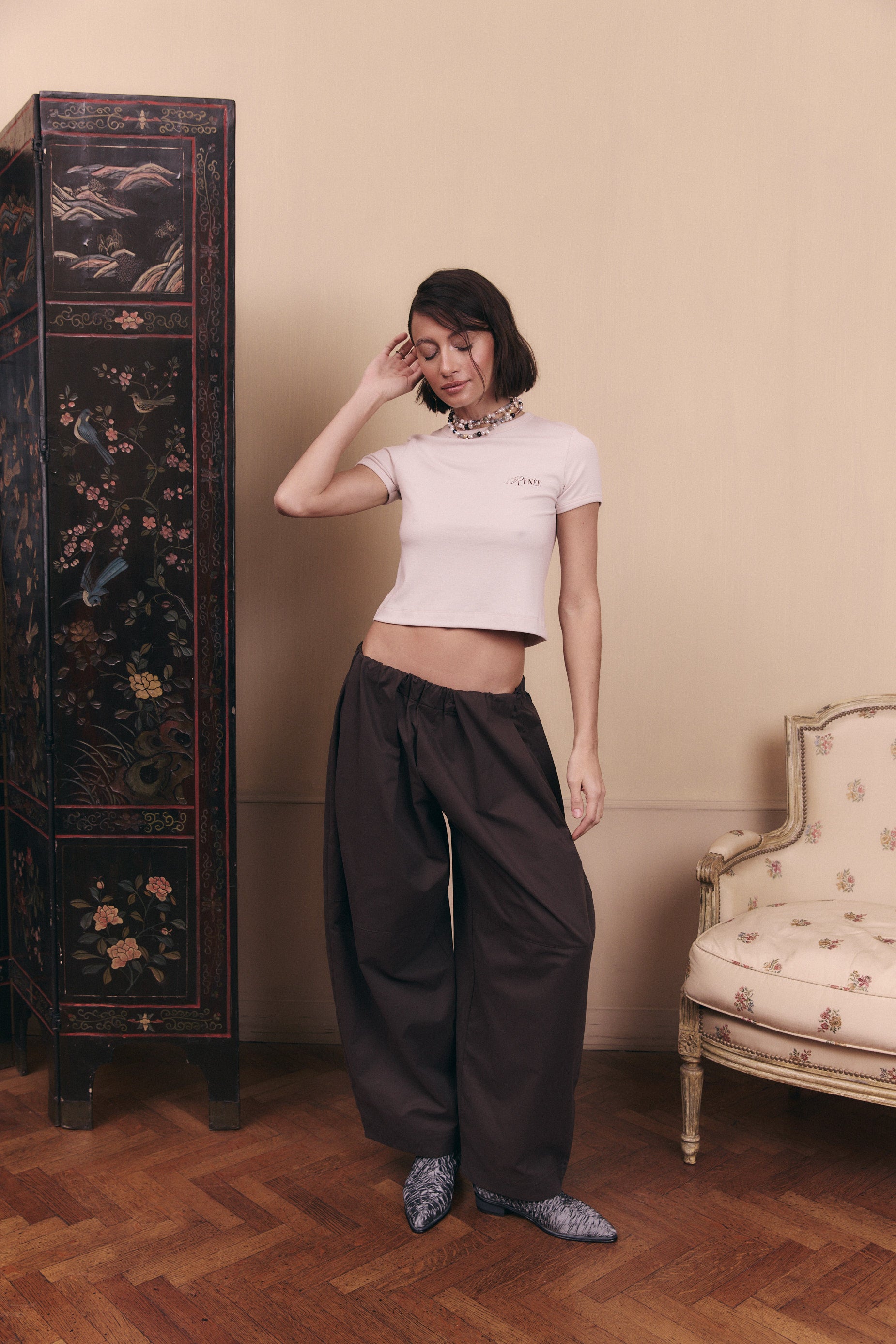 REMERA SUITE - NUDE