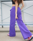 JACKIE TROUSERS - VIOLET