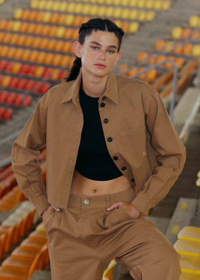 CAMPERA CALA - CAMEL